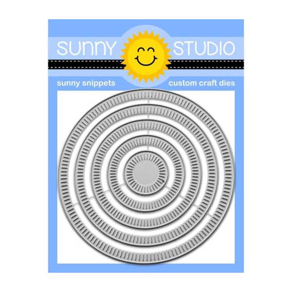 Sunny Studio Stamps Radiating Circles Dies