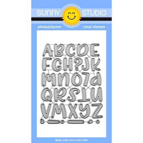 Sunny Studio Stamps Sydney Alphabet Dies