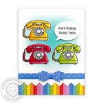 Sunny Studio Stamps Speech Bubbles Extras Dies