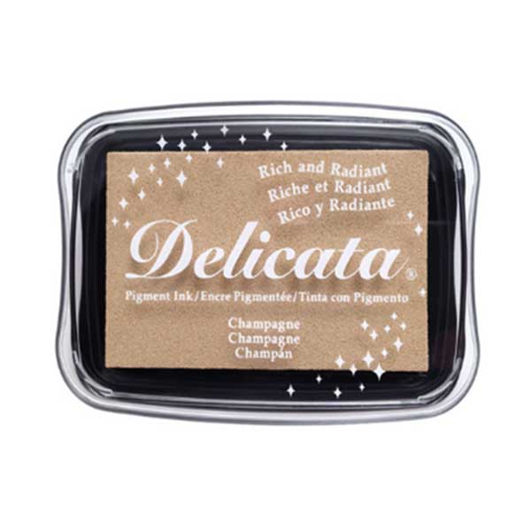 Delicata Pigment Ink Pad – Champagne