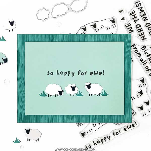 Concord and 9th Happy Herd Stamp Set