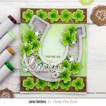 Pretty Pink Posh Horseshoe Shaker Dies