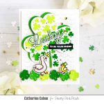 Pretty Pink Posh Decorative Shamrock Die