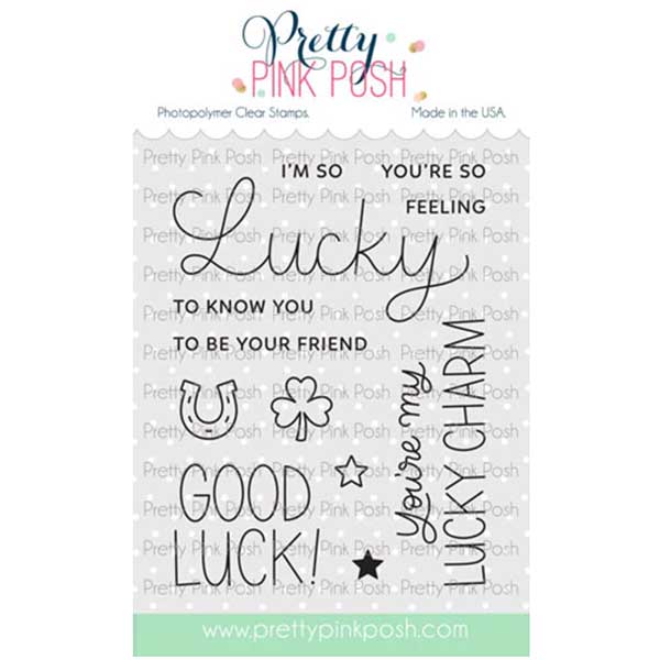 Pretty Pink Posh Lucky to Know You Stamp