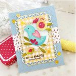 Papertrey Ink Wings of Love Stamp