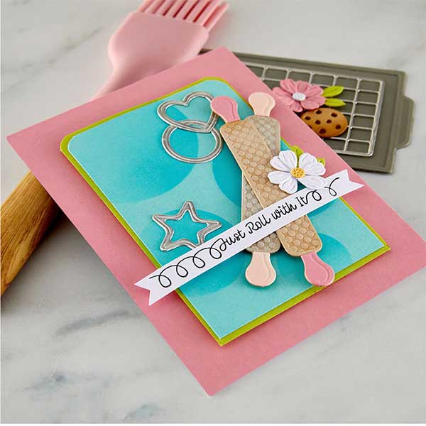 Spellbinders Sugared Expressions Clear Stamp Set