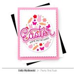 Pretty Pink Posh Large Easter Shadow Dies