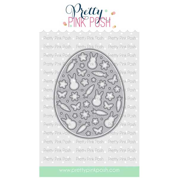 Pretty Pink Posh Decorative Easter Egg Die