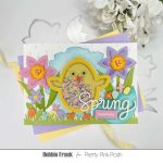 Pretty Pink Posh Daffodil Shaker Dies