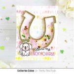 Pretty Pink Posh Horseshoe Shaker Dies