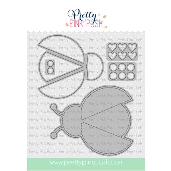 Pretty Pink Posh Ladybug Shaker Dies