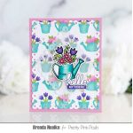 Pretty Pink Posh Spring Blooms Stamp