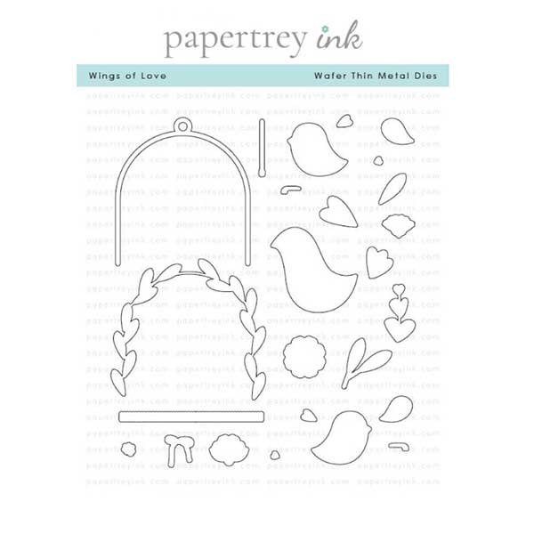 Papertrey Ink Wings of Love Dies