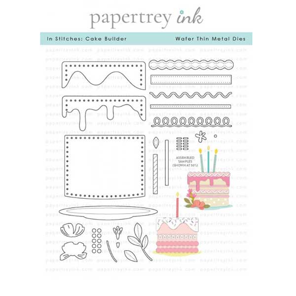 Papertrey Ink In Stitches: Cake Builder Dies