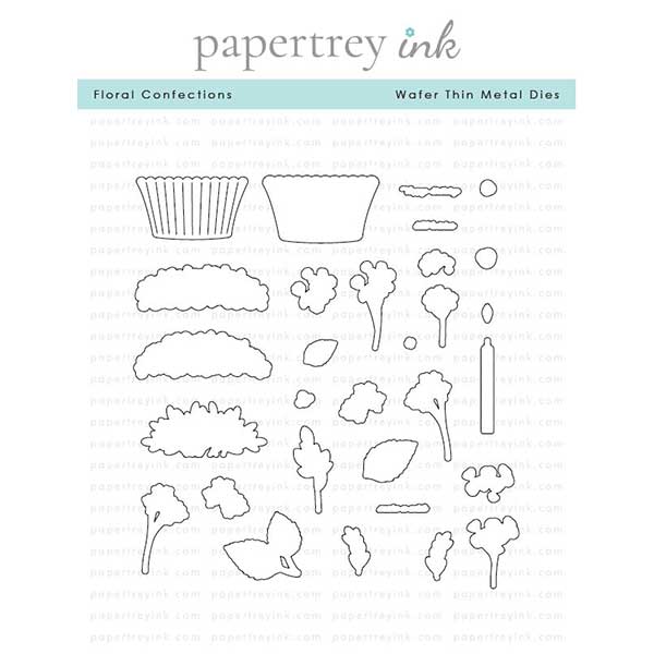 Papertrey Ink Floral Confections Dies