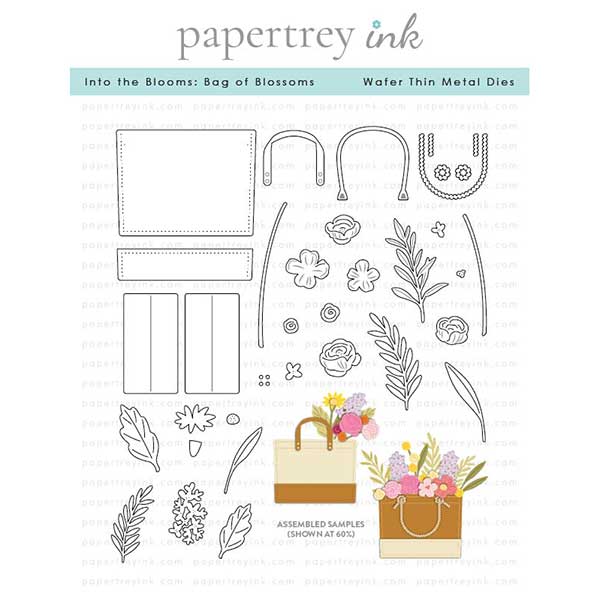 Papertrey Ink Into The Blooms: Bag of Blossoms Dies
