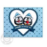 Sunny Studio Stamps Penguin Pair Stamps