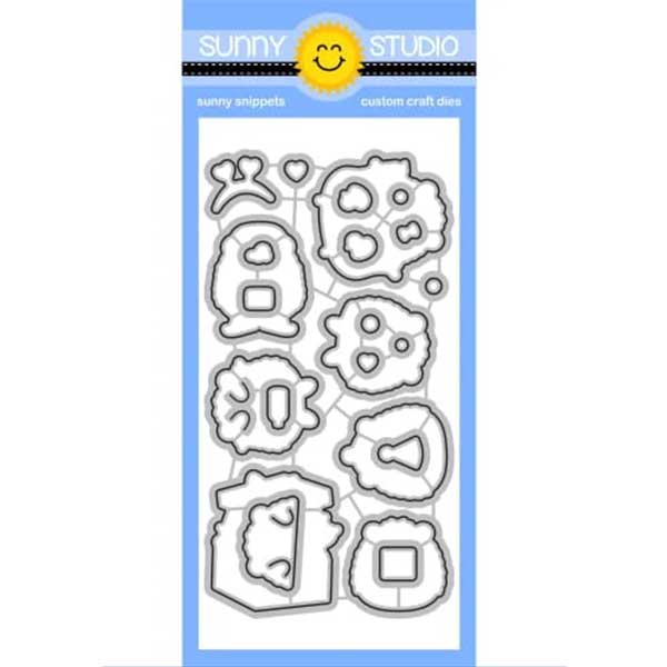 Sunny Studio Stamps Quill Cuties Dies