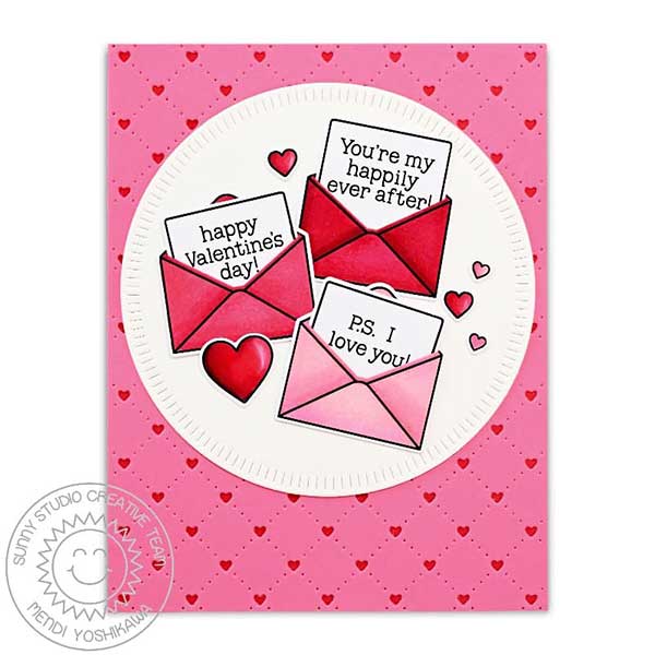 Sunny Studio Stamps Vintage Valentine Dies