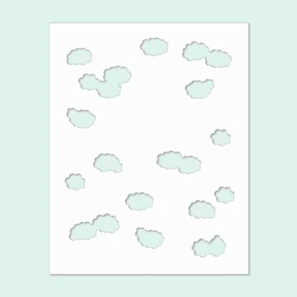 Concord &amp; 9th Happy Herd Stencil