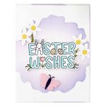 Pretty Pink Posh Watercolor Circle Mask Stencil