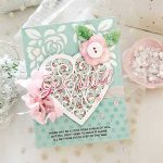Papertrey Ink Elegant Heart Die