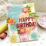 Papertrey Ink Happy Birthday Hot Foil Plate and Coordinating Die
