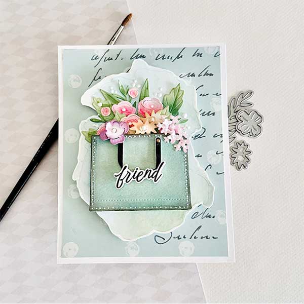 Papertrey Ink Into The Blooms: Bag of Blossoms Dies