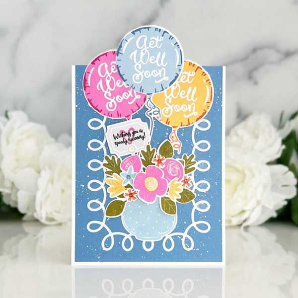 Papertrey Ink Perfectly Coiled: Rectangle Hot Foil Plate