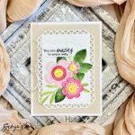 Papertrey Ink Into the Blooms: Cute as a Button Dies