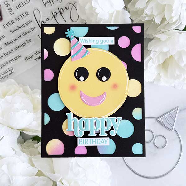 Papertrey Ink Build-An-Emoji Dies