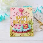 Papertrey Ink Cover Plate: Geo Flowers Die