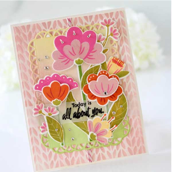 Papertrey Ink Love to Layer: Laced Edges Dies