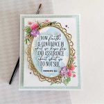 Papertrey Ink Reflections: Hebrews 11 Stamp