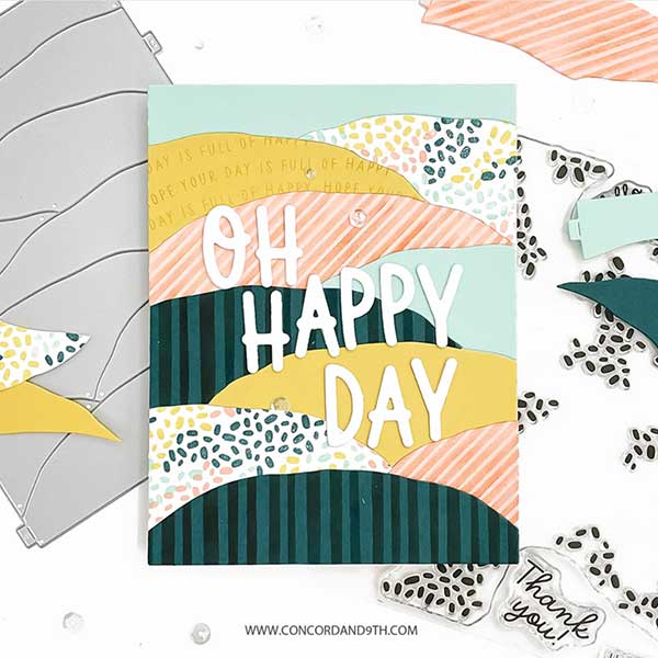 Concord &amp; 9th Hillside Stencil Pack