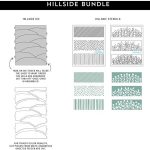 Concord & 9th Hillside Stencil Pack