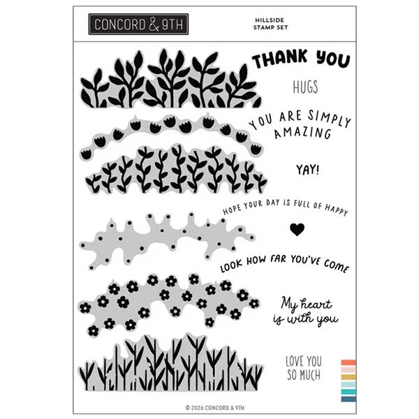 Concord &amp; 9th Hillside Stamp Set