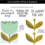 Concord & 9th Scalloped Petals Stamp Set