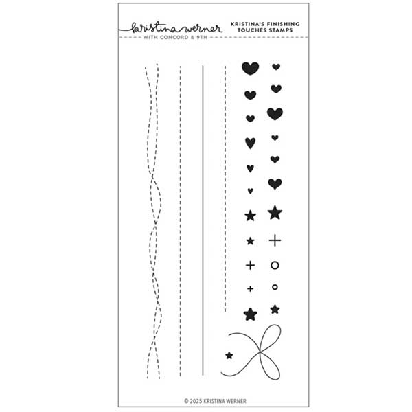 Concord &amp; 9th - Kristina Werner Kristinas Finishing Touches Stamp