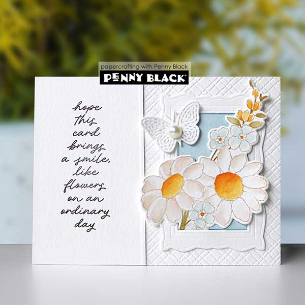 Penny Black Blossom Bunches cut outs