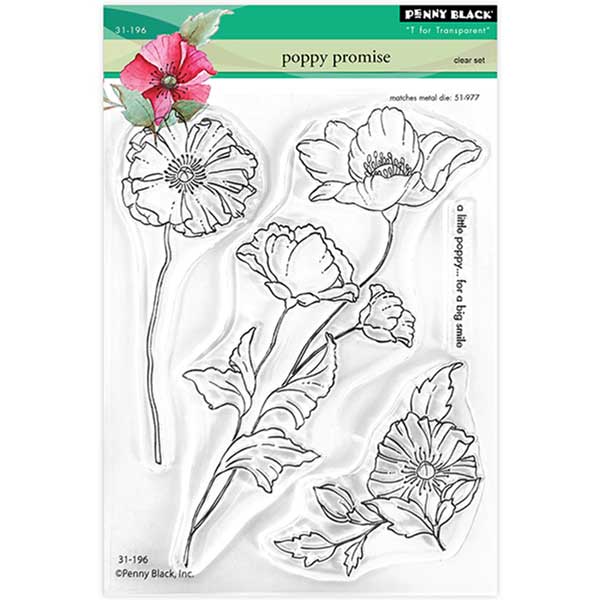 Penny Black Poppy Promise Stamp