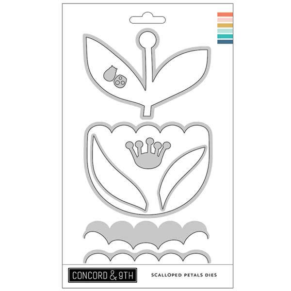 Concord &amp; 9th Scalloped Petals Dies