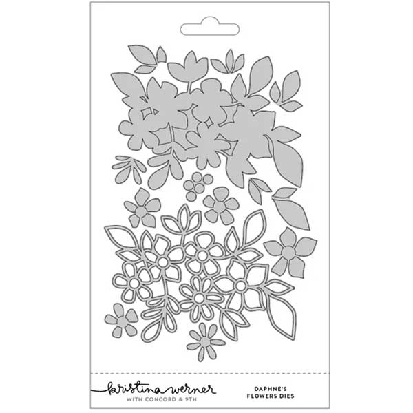 Concord &amp; 9th - Kristina Werner Daphne's Flowers Inlay Dies