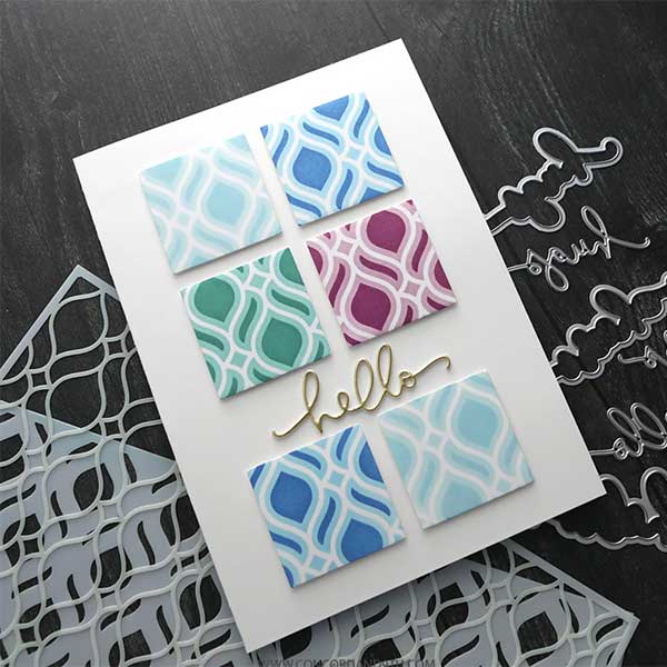 Concord &amp; 9th - Kristina Werner One Word Greetings Dies