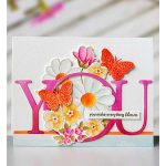 Penny Black Butterfly & Leaves Dies