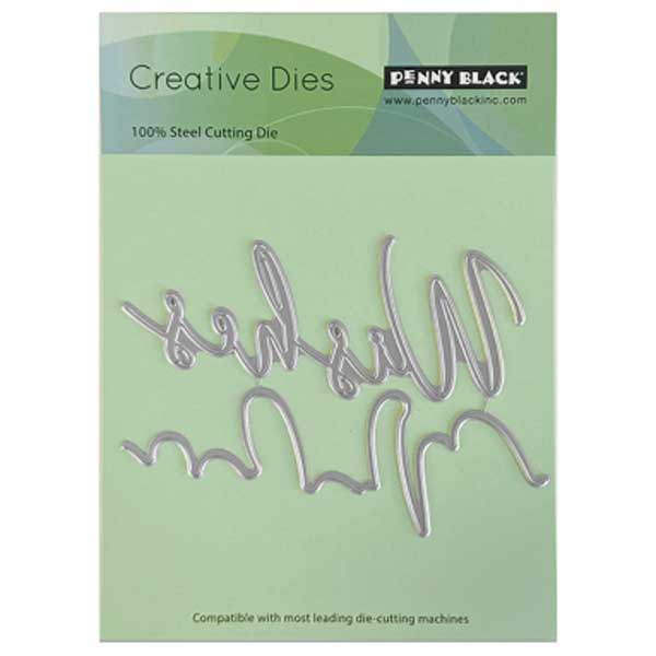 Penny Black Wishes Edger Dies