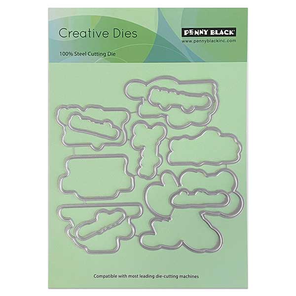 Penny Black Beyond Grateful Cut Out