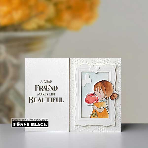 Penny Black Dear Friend Sentiment Stamp Set