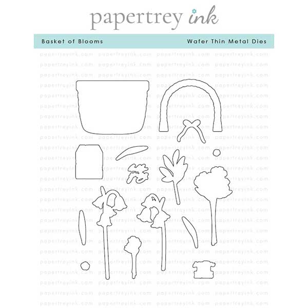 Papertrey Ink Basket of Blooms Dies