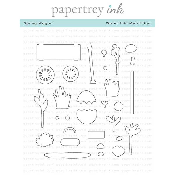 Papertrey Ink Spring Wagon Dies